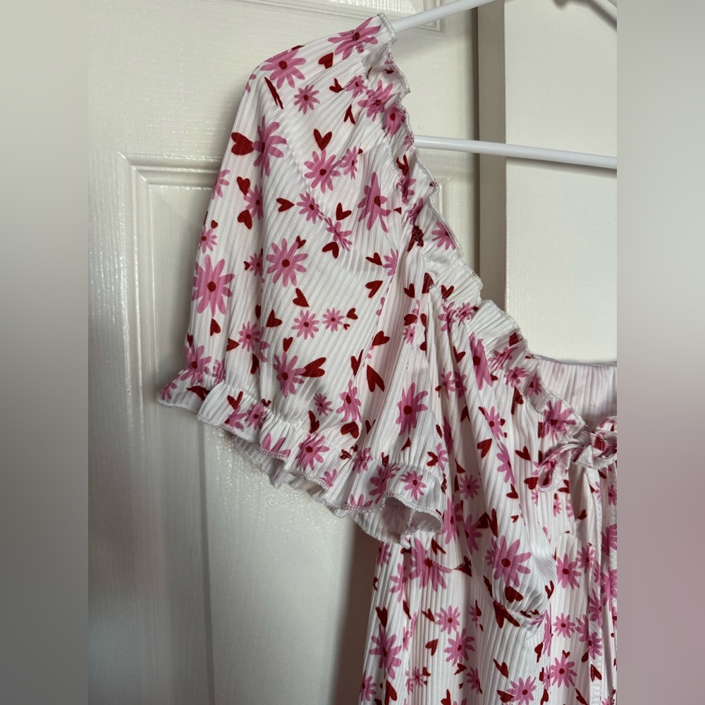 Floral Ruffle Dress - Picture 3 of 4